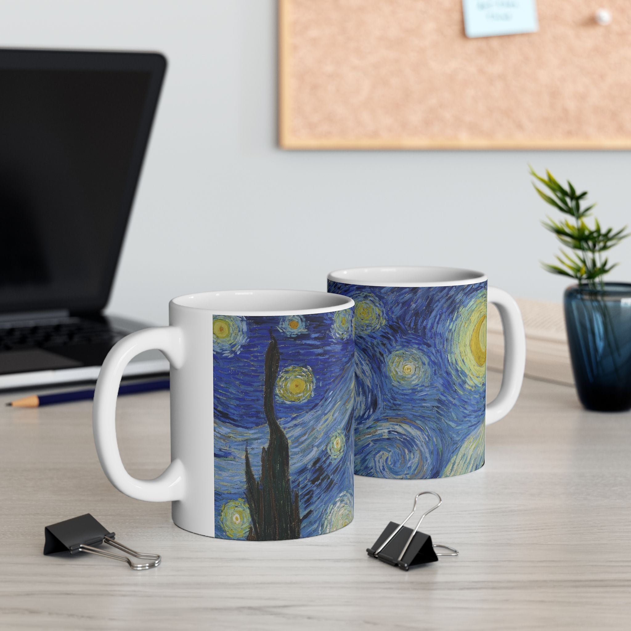 Starry Night Ceramic Mug