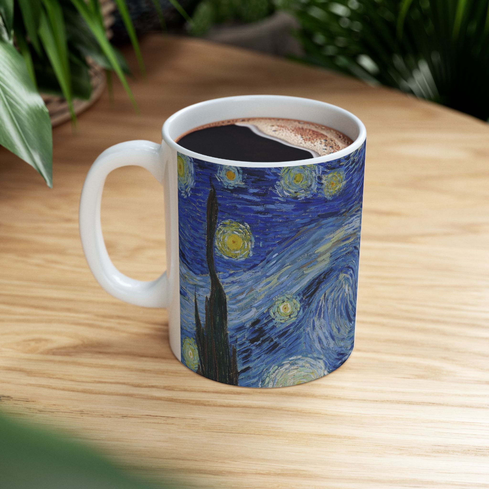 Starry Night Ceramic Mug